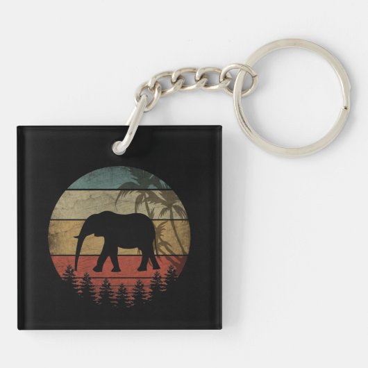 VINTAG ELEPHANT SCHLÜSSELANHÄNGER (Rückseite)