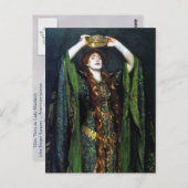 Vintag Ellen Terry as Lady Macbeth Postkarte (Vorne/Hinten)