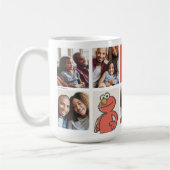 Vintag Elmo | Bester Vater - FotoCollage Kaffeetasse (Links)