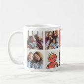 Vintag Elmo | Bester Vater - FotoCollage Kaffeetasse (Links)