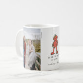 Vintag Elmo | Die besten Freunde - Foto Kaffeetasse (Vorderseite Links)