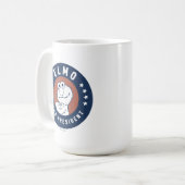 Vintag Elmo für Präsident Abzeichen Kaffeetasse (Vorderseite Links)