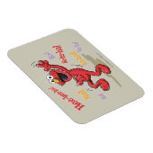 Vintag Elmo Hee-hee! Magnet (Rechte Seite)