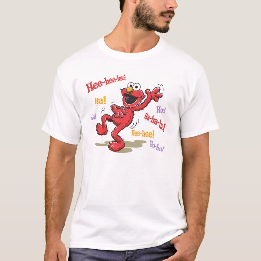 Vintag Elmo Hee-hee! T-Shirt (Vorderseite)