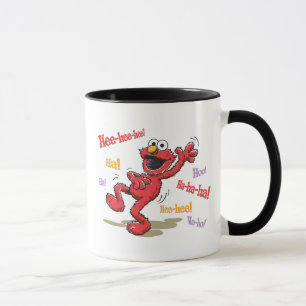 Vintag Elmo Hee-hee! Tasse