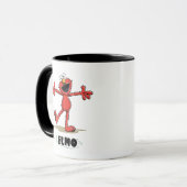 Vintag Elmo Tasse (Vorderseite Links)