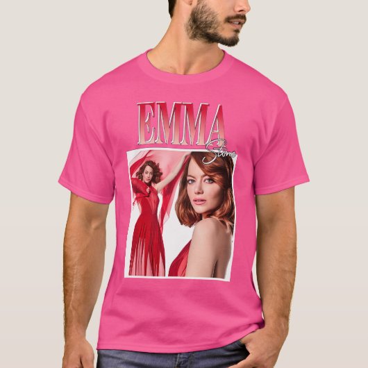 Vintag Emma Stone T-Shirt (Vorderseite)