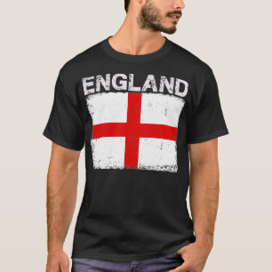 Vintag England Flagge Englischer Stolz Kleidungssp T-Shirt