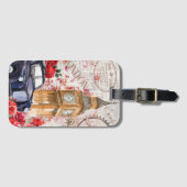 Vintag England - Gepäckmarke Gepäckanhänger (Vorderseite (Horizontal))