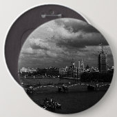 Vintag England London Die Themse 1970 Button (Vorne & Hinten)
