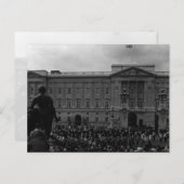 Vintag England London Old Guard Buckingham Palace Postkarte (Vorne/Hinten)