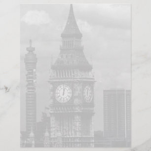 Vintag-England-Postturm Big ben