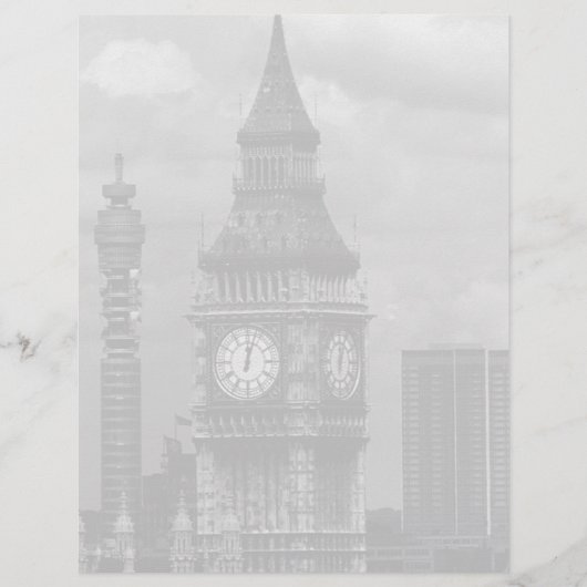 Vintag-England-Postturm Big ben (Vorderseite)