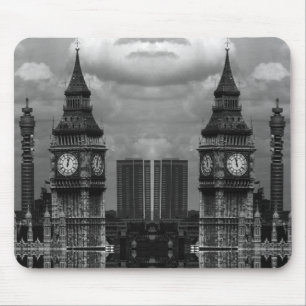 Vintag-England-Postturm Big ben M Mousepad