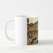 Vintag-England-Tasse, Piccadilly Circus London Kaffeetasse (Links)