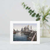 Vintag    EnglandLowestoft Pier Head 1890er Postkarte (Stehend Vorderseite)