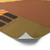 Vintag Entdecken Puerto Rico WPA Reisen Poster (Ecke)