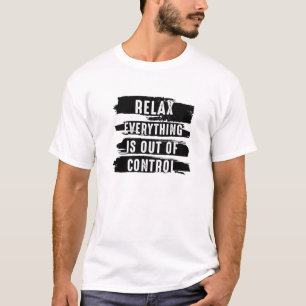 Vintag, entspannen Sie sich in aller Ruhe und geni T-Shirt