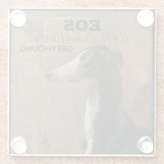 Vintag Eos Thomas Musgrave Joy Glasuntersetzer (Rückseite)