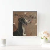 Vintag Eos Thomas Musgrave Joy Quadratische Wanduhr (Zuhause)