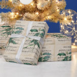 Vintag Ephemera Christmas Song Jingle Bell Green Geschenkpapier<br><div class="desc">Weihnachts-Packpapier mit Vintagen ephemera Weihnachten Song Jingle Bell Skript-Papier. Dein Geschenk wird unter dem Baum noch viel fröhlicher aussehen. Ideal für Vintage Liebhaber.</div>