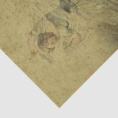 Vintag Ephemera Dancer Seidenpapier (Ausschnitt)