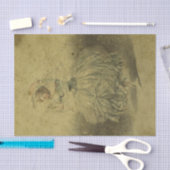 Vintag Ephemera Dancer Seidenpapier (Handwerk)