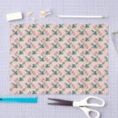 Vintag Ephemera Floral Dragonfly Seidenpapier (Handwerk)