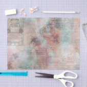 Vintag Ephemera Newsprint Seidenpapier (Handwerk)