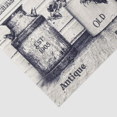 Vintag Ephemera Rustic Country Jugs Seidenpapier (Ausschnitt)