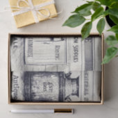 Vintag Ephemera Rustic Country Jugs Seidenpapier (Geschenk)
