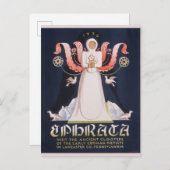 Vintag Ephrata Pennsylvania Cloisters Postkarte (Vorne/Hinten)