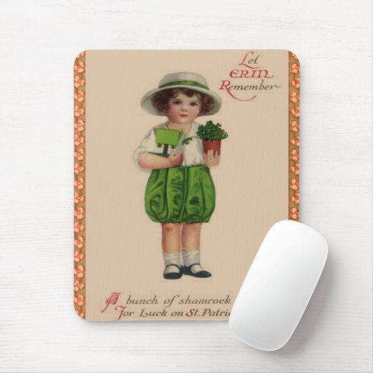 Vintag Erin Erinnern Mousepad (Mit Mouse)