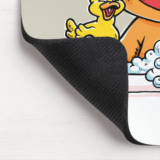 Vintag Ernie in Bathtub Mousepad (Ecke)