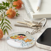 Vintag Ernie in Bathtub Schlüsselanhänger (Vorderseite rechts)