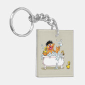 Vintag Ernie in Bathtub Schlüsselanhänger (Vorderseite links)