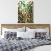 Vintag Ernst Haeckel Moss Poster Leinwanddruck (Insitu (Schlafzimmer))