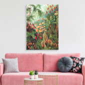 Vintag Ernst Haeckel Moss Poster Leinwanddruck (Insitu (Wohnzimmer))