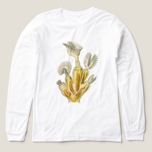 Vintag Ernst Haeckel Tri-Blend Shirt (Design Vorderseite)