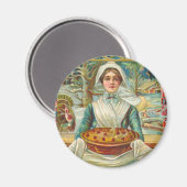 Vintag Erntedank Magnet (Vorderseite/Rückseite)