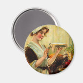 Vintag Erntedank Magnet (Vorderseite/Rückseite)