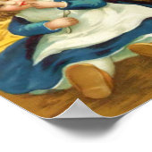 Vintag Erntedank Poster (Ecke)