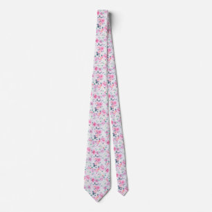 Vintag erröten eleganter mit Blumendamast der rosa Krawatte