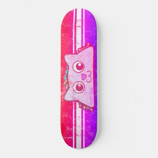 Vintag erschüttertes TacocaT Skateboard (Vorderseite)