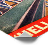 Vintag erstaunliche Science Fiction Zukunftsforsch Poster (Ecke)