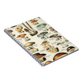 Vintag essbare Mushroom Chart Notizblock (Rechte Seite)