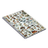 Vintag essbare Mushroom Chart Notizblock (Rechte Seite)