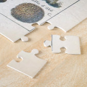 Vintag essbare Mushroom Chart Puzzle (Seite)