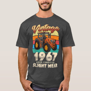 Vintag Est 1967 Bauer Traktor 55. Geburtstag 55 Y T-Shirt
