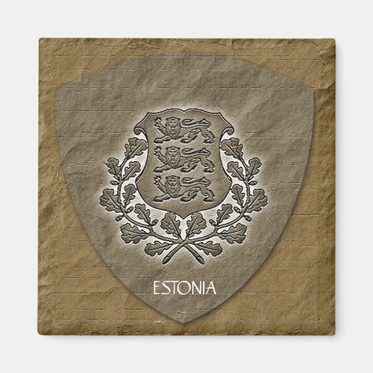 Vintag Estland Magnet! Magnet (Vorne)